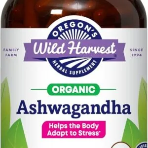 Organic Ashwagandha 180 Capsules